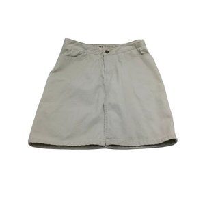 guess women’s Skirt Beige Chinos Cotton Size 28
